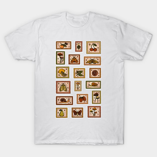 Stamps! T-Shirt by addelinreplogle